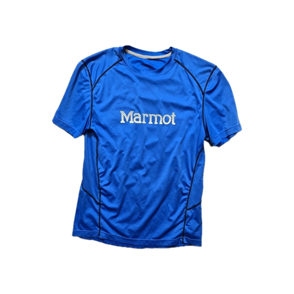 Marmot Mens Large  Shirt Blue Athletic